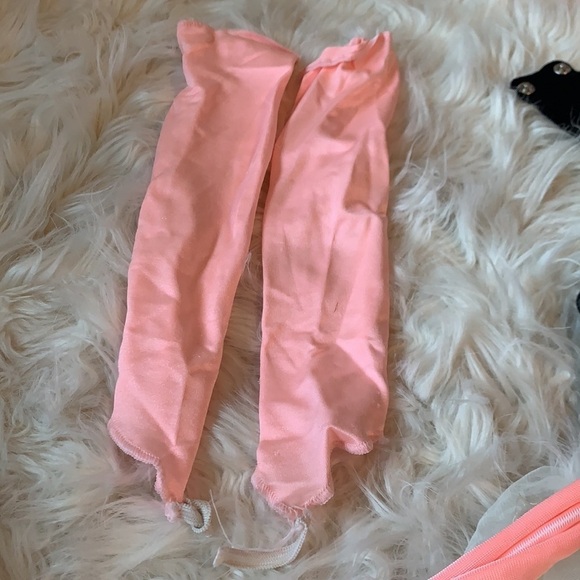 Weissman cream color tutu with black velvet like top one piece. Ballet Child - Picture 5 of 14